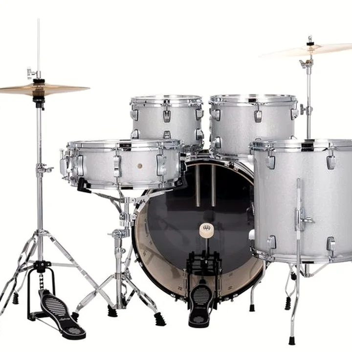 Avis et Test : Batterie acoustique Ludwig Accent Fuse 5pc Silver