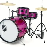 Avis et Test : Batterie acoustique Millenium Youngster Drum Set Pink Spkl