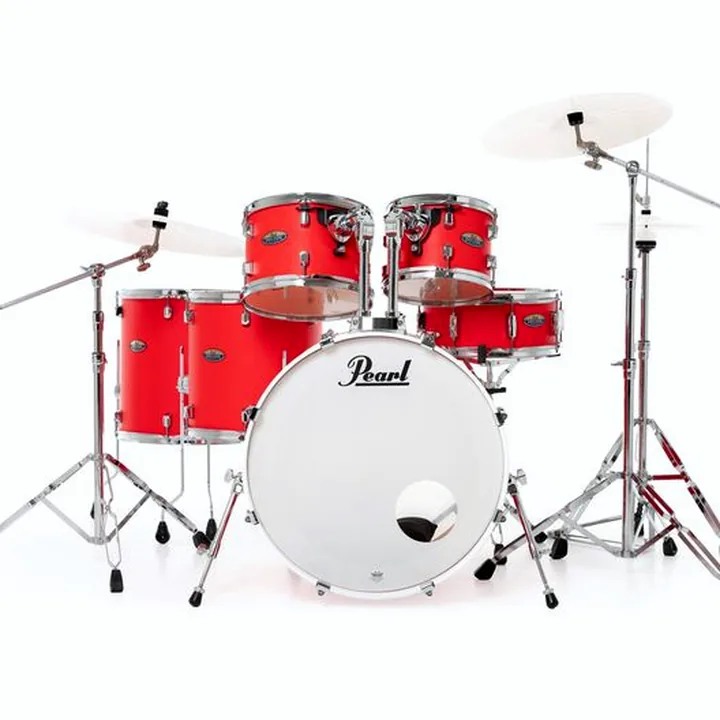 Avis et Test : Batterie acoustique Pearl Decade Maple 6pc Racing Red