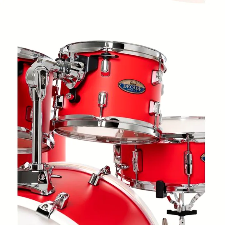 Avis et Test : Batterie acoustique Pearl Decade Maple 6pc Racing Red
