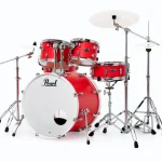 Avis et Test : Batterie acoustique Pearl Decade Maple 6pc Racing Red
