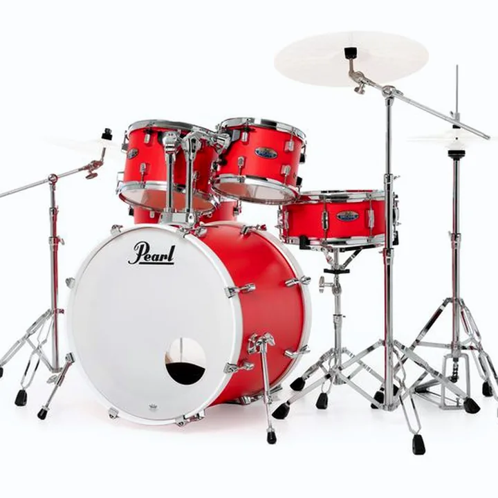 Avis et Test : Batterie acoustique Pearl Decade Maple 6pc Racing Red
