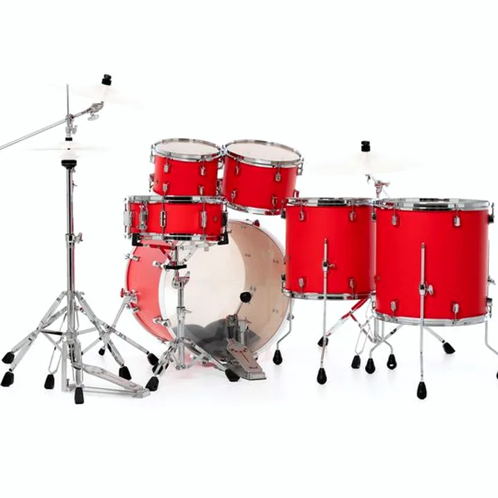 Avis et Test : Batterie acoustique Pearl Decade Maple 6pc Racing Red