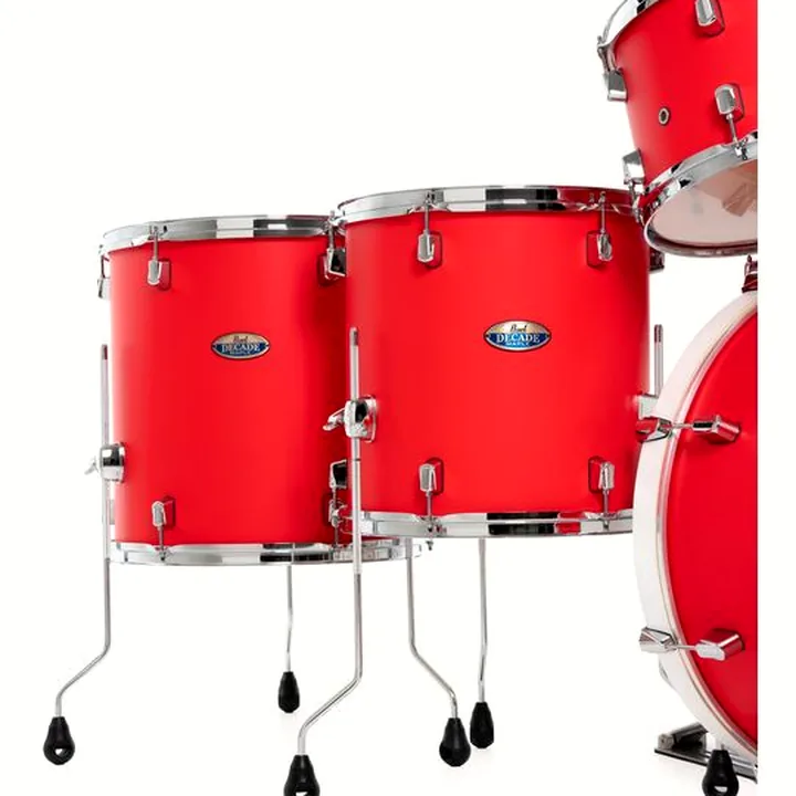 Avis et Test : Batterie acoustique Pearl Decade Maple 6pc Racing Red