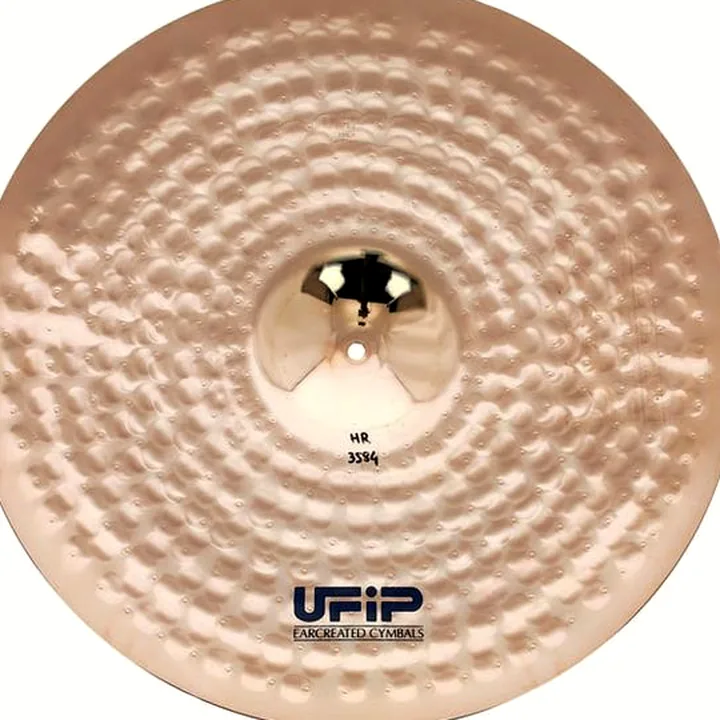 Avis et Test cymbale ride Ufip 22″ Bionic Series Heavy Ride