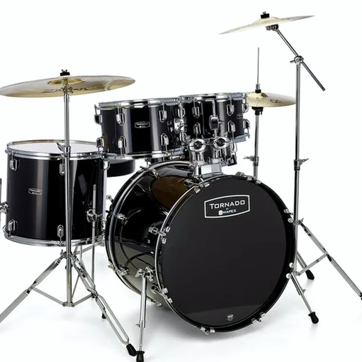Avis et Test de la batterie Acoustique Mapex Tornado Studio Zildjian Set BK