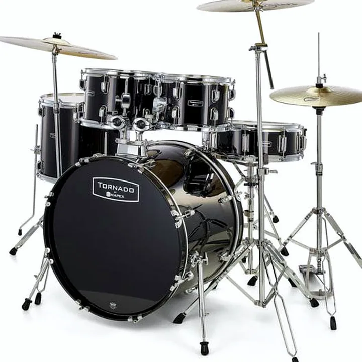 Avis et Test de la batterie Acoustique Mapex Tornado Studio Zildjian Set BK