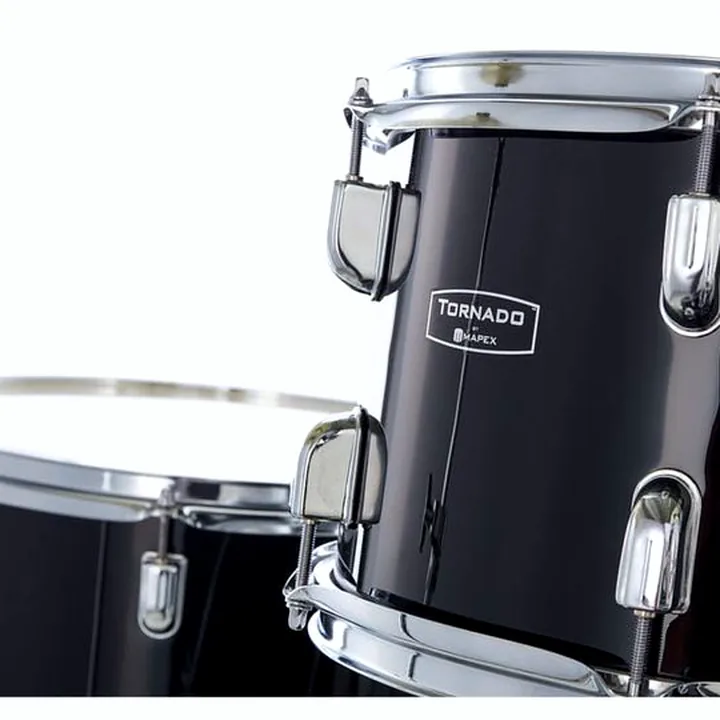 Avis et Test de la batterie Acoustique Mapex Tornado Studio Zildjian Set BK