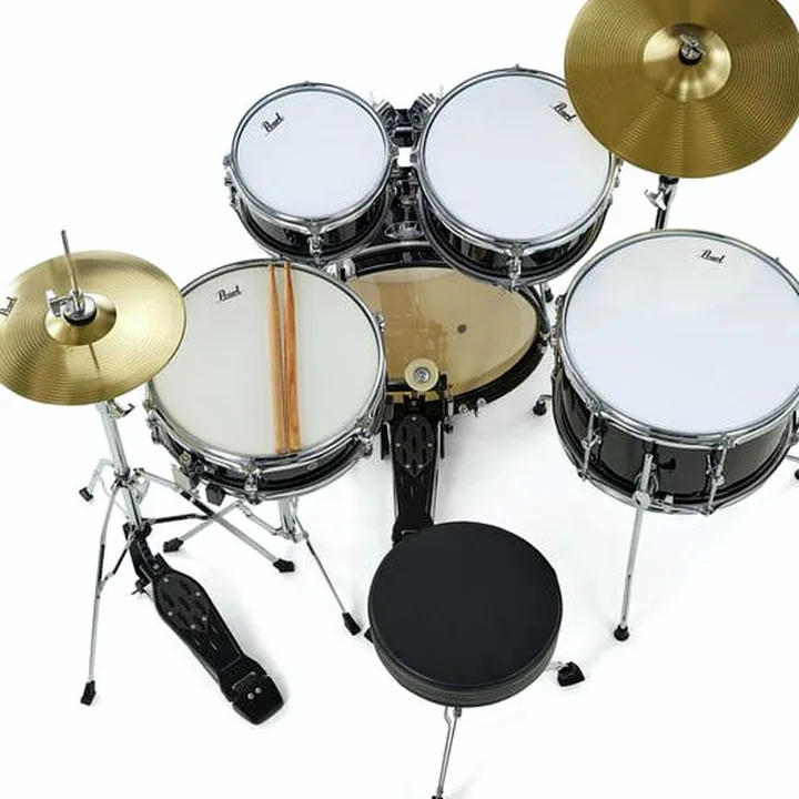Avis et Test de la batterie Acoustique Pearl Roadshow Jr. Jet Black