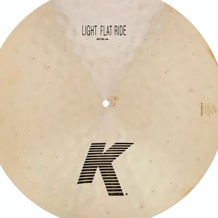 Avis et Test de la cymbale ride Zildjian 20″ K-Series Light Flat Ride