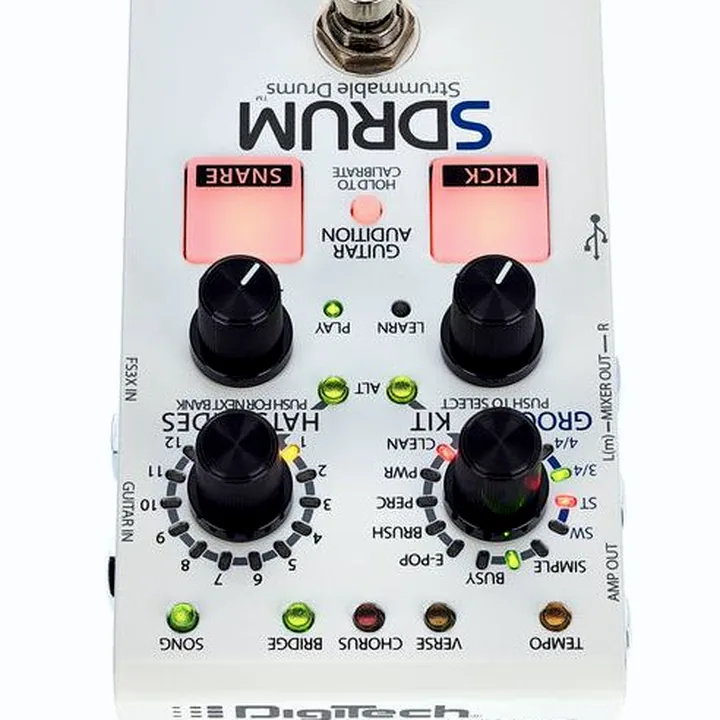 Avis et Test : Digitech SDRUM Strummable Drums
