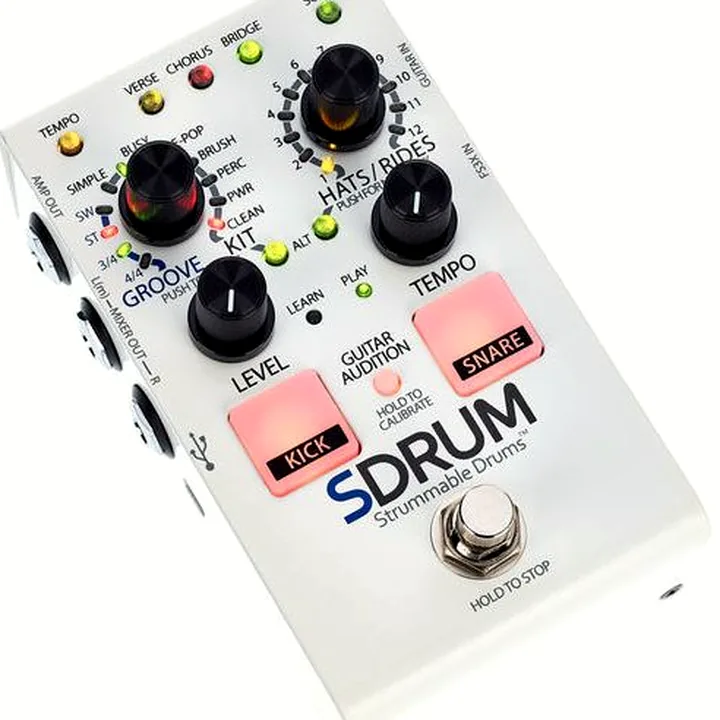 Avis et Test : Digitech SDRUM Strummable Drums