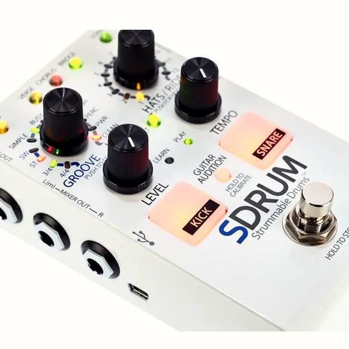 Avis et Test : Digitech SDRUM Strummable Drums