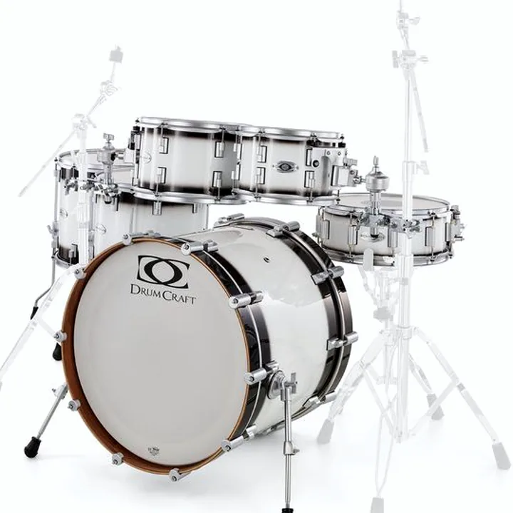 Avis et Test : DrumCraft Series 6 2up 2down White Burst