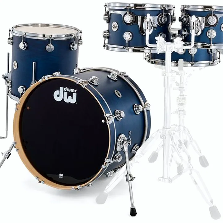 Avis et Test : DW Satin Oil 20″ Satin Blue Set