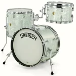 Avis et Test : Gretsch Drums Broadkaster 60’s Jazz White