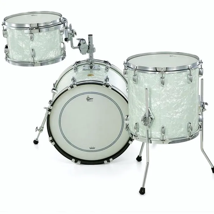 Avis et Test : Gretsch Drums Broadkaster 60’s Jazz White