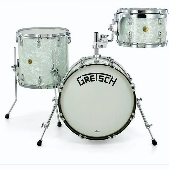 Avis et Test : Gretsch Drums Broadkaster 60’s Jazz White