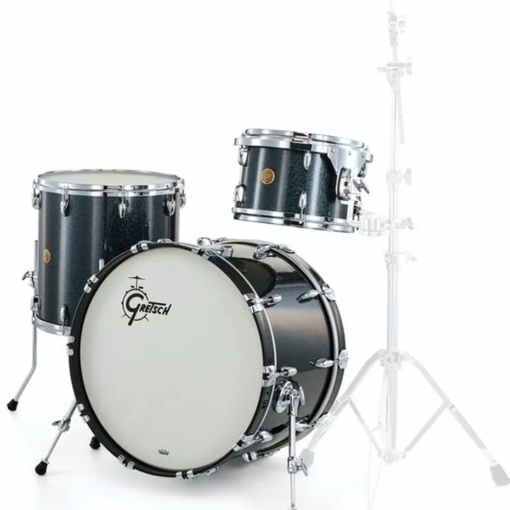 Avis et Test : Gretsch Drums US Custom 22 Black Sparkle