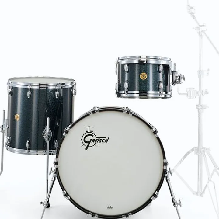 Avis et Test : Gretsch Drums US Custom 22 Black Sparkle