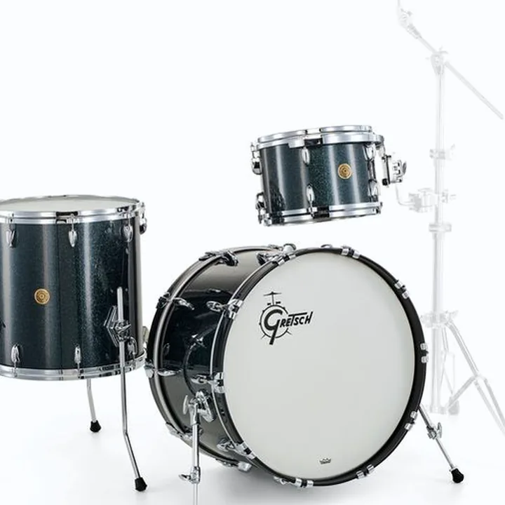 Avis et Test : Gretsch Drums US Custom 22 Black Sparkle