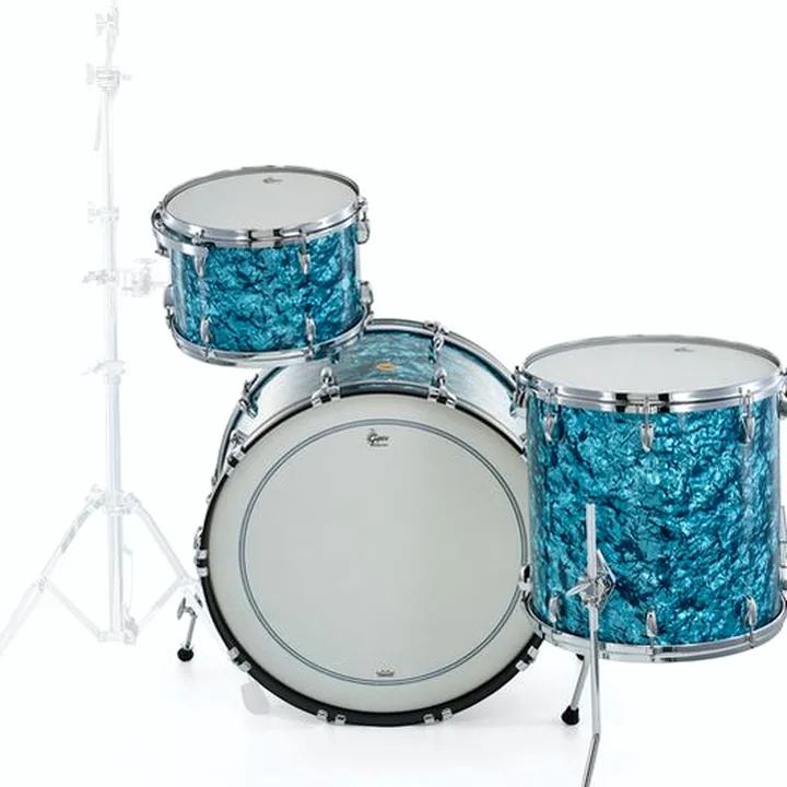 Avis et Test : Gretsch Drums US Custom 24 Turquoise Pearl