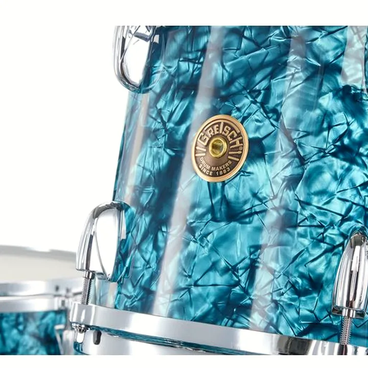 Avis et Test : Gretsch Drums US Custom 24 Turquoise Pearl