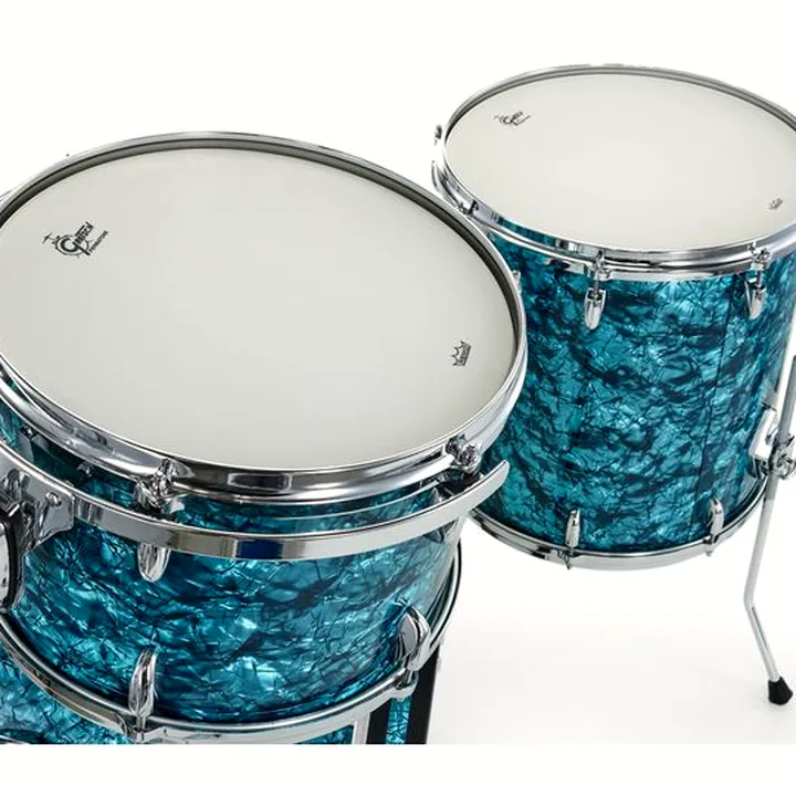 Avis et Test : Gretsch Drums US Custom 24 Turquoise Pearl