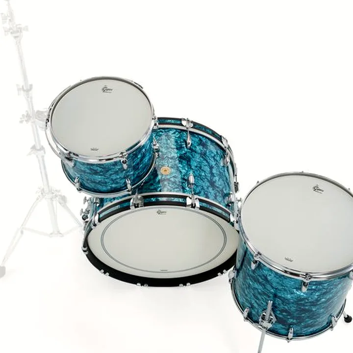 Avis et Test : Gretsch Drums US Custom 24 Turquoise Pearl