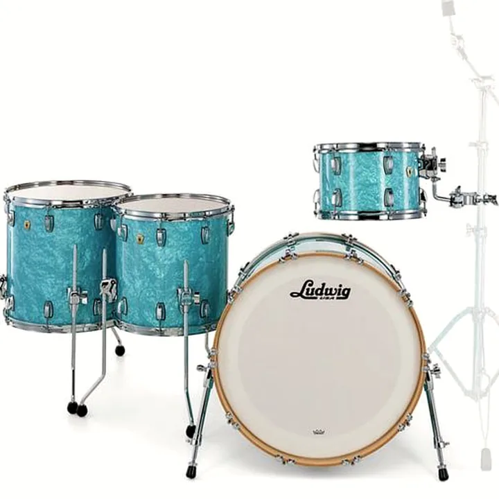 Avis et Test : Ludwig Classic Maple 4pcs G. Blue