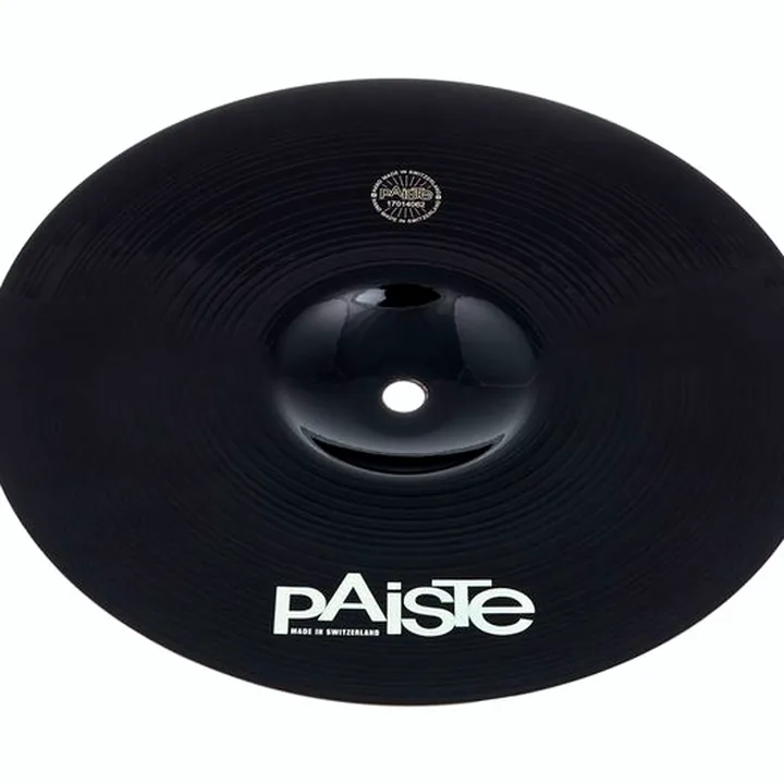 Avis et Test : Paiste 10″ 900 Color Sound Splash BK