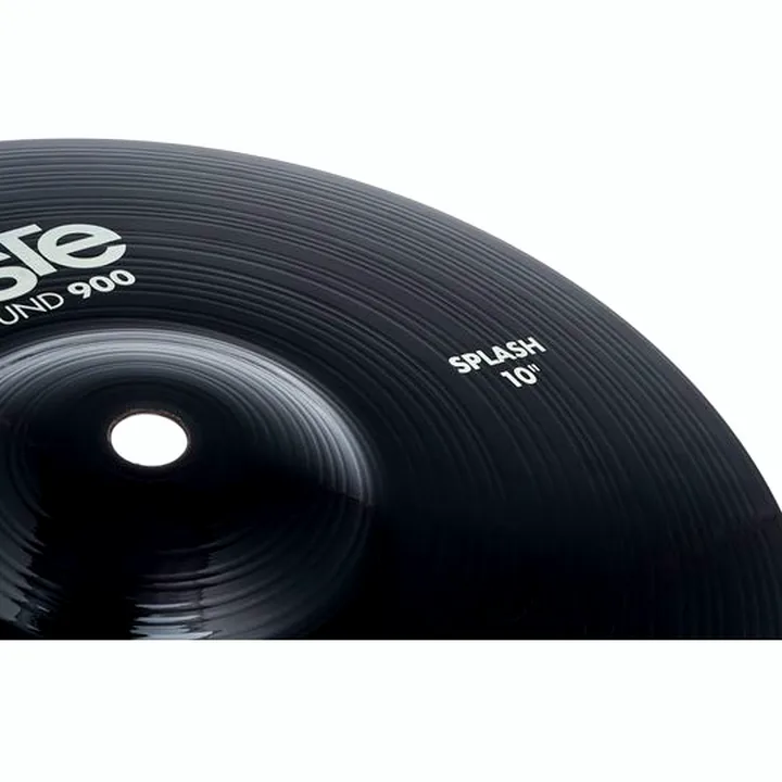 Avis et Test : Paiste 10″ 900 Color Sound Splash BK