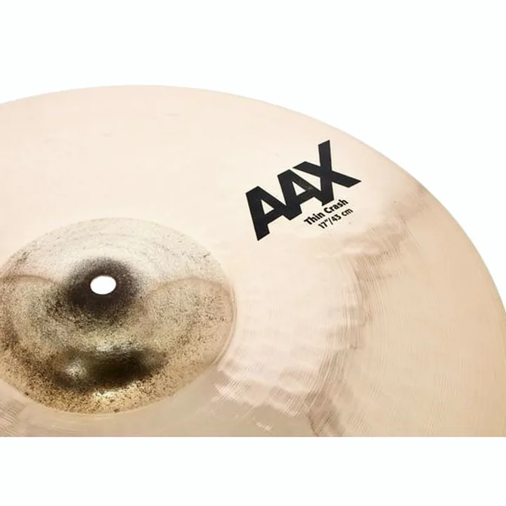 Avis et Test : Sabian 17″ AAX Thin Crash