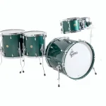 Avis, Test Batterie Acoustique Gretsch Drums US Custom 2up 2down Green