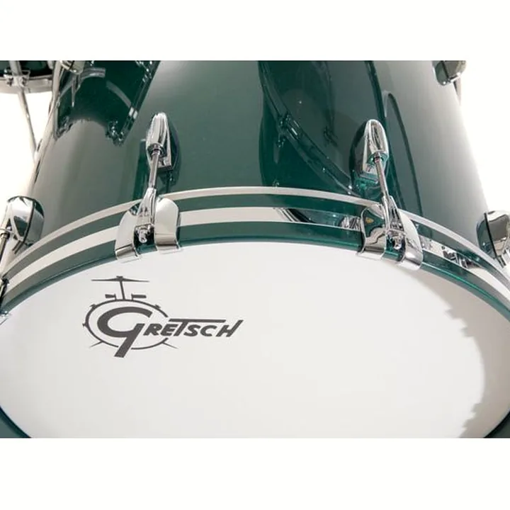 Avis, Test Batterie Acoustique Gretsch Drums US Custom 2up 2down Green