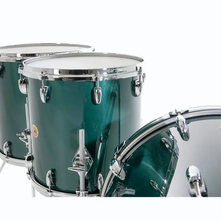 Avis, Test Batterie Acoustique Gretsch Drums US Custom 2up 2down Green