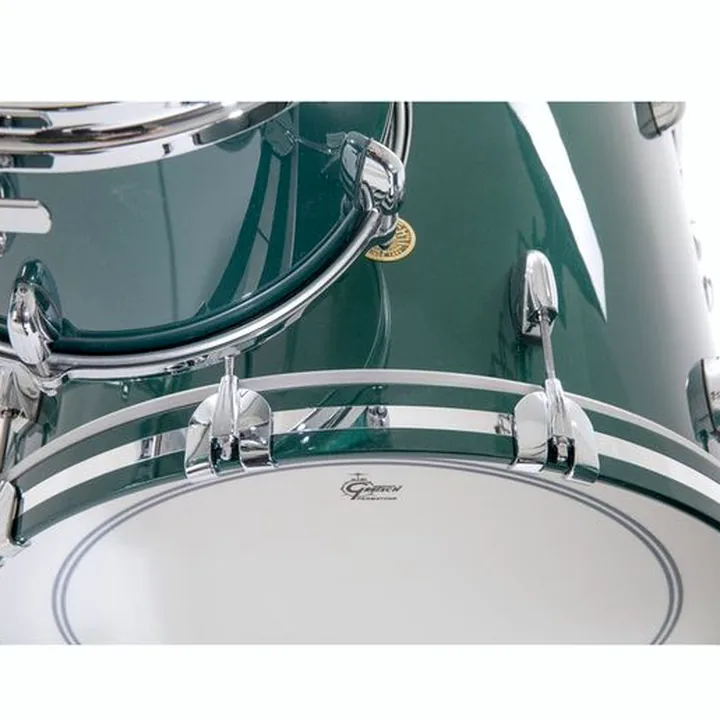 Avis, Test Batterie Acoustique Gretsch Drums US Custom 2up 2down Green