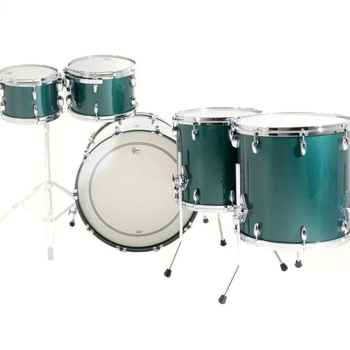 Avis, Test Batterie Acoustique Gretsch Drums US Custom 2up 2down Green
