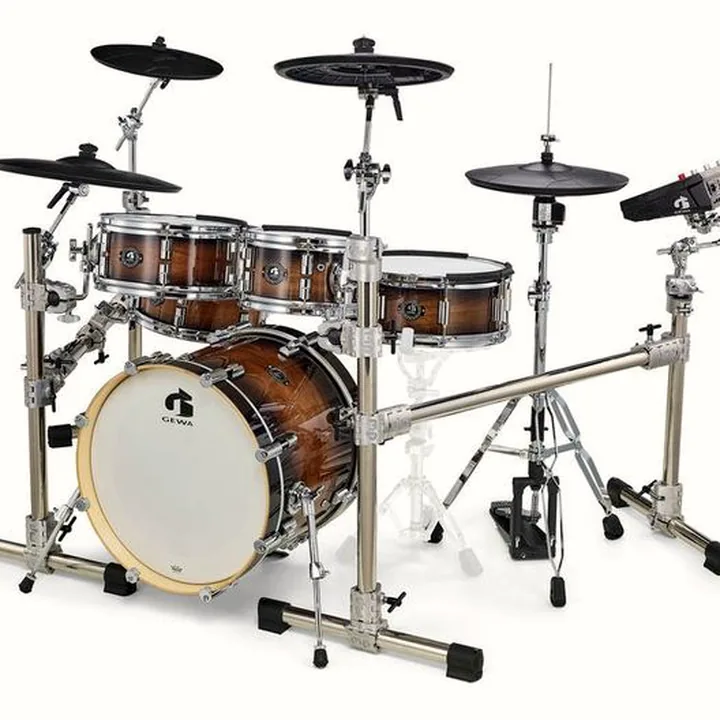 Avis & Test Batterie Électronique Gewa G9 E-Drum Set Pro L6 Walnut