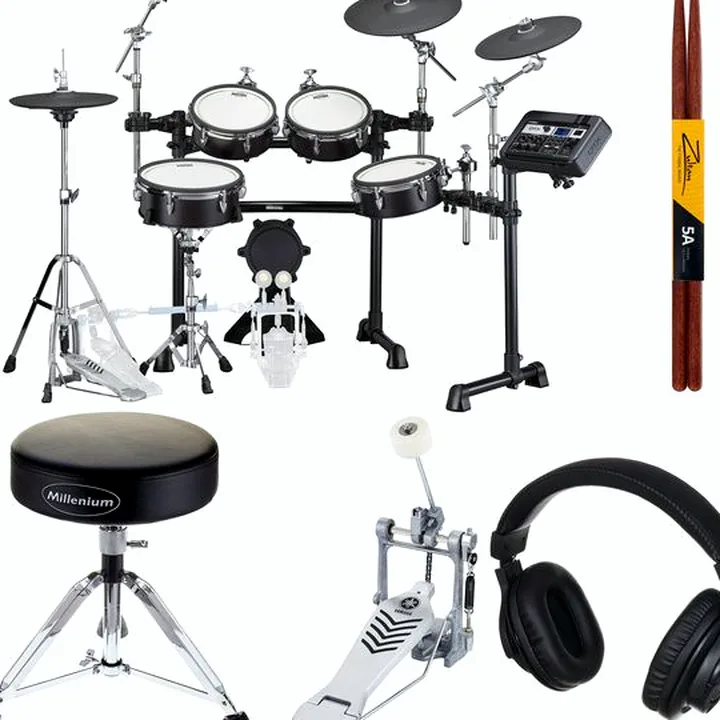 Avis & Test Batterie Électronique Yamaha DTX8K-X Black Forest Bundle