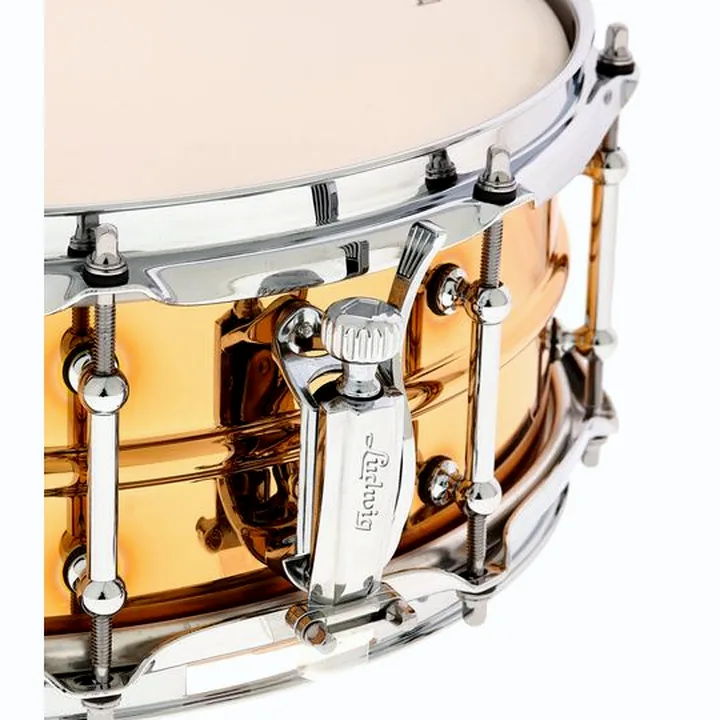 Avis, Test : Caisse-claire Ludwig 14″x05″ LB550T Bronze PhonicAvis et Test : Caisse-claire Ludwig 14″x05″ LB550T Bronze Phonic