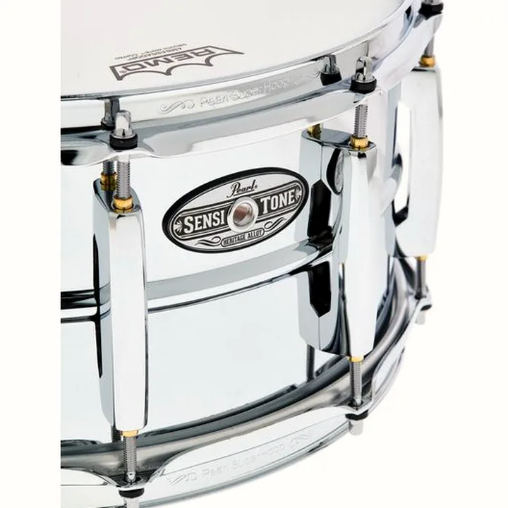 Avis & Test Caisse Claire Pearl 14″x6,5″ Sensitone Steel
