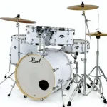 Avis & Test de la batterie acoustique Pearl EXX705NBR/C Export Matt White