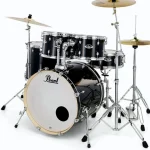 Avis, Test de la batterie acoustique Pearl EXX725SBR/C Export Jet Black