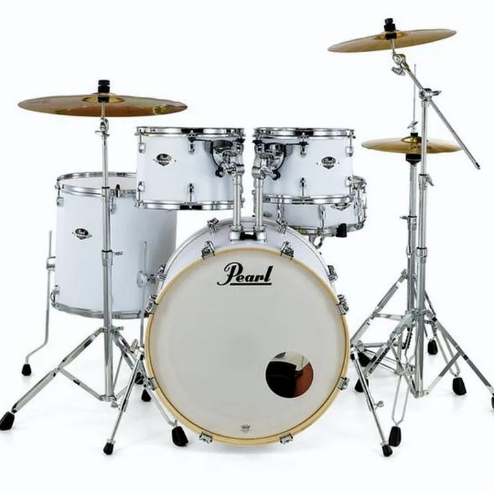 Avis & Test de la batterie acoustique Pearl EXX725SBR/C Export Matt White