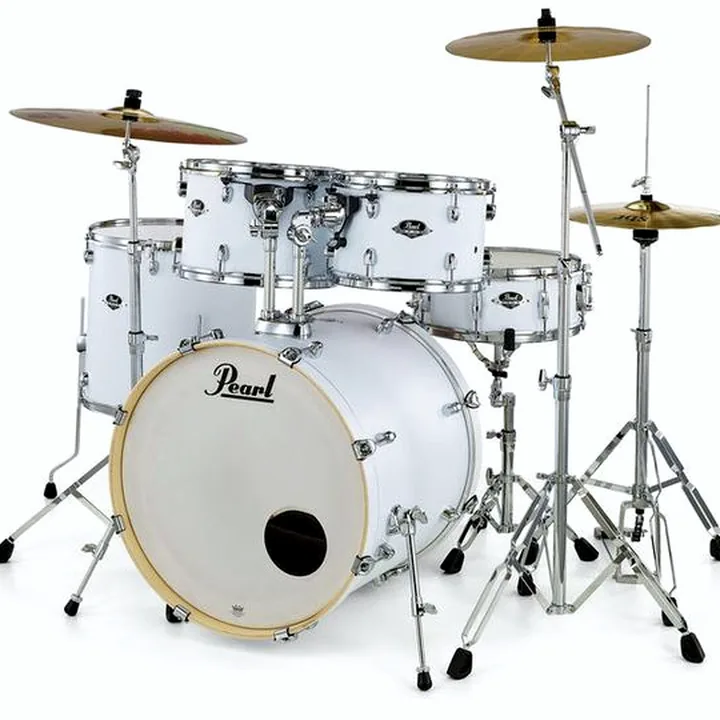 Avis & Test de la batterie acoustique Pearl EXX725SBR/C Export Matt White
