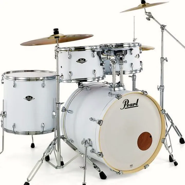 Avis & Test de la batterie acoustique Pearl EXX725SBR/C Export Matt White