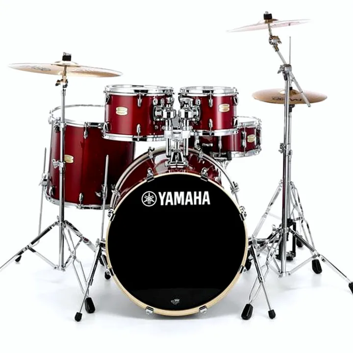 Avis & Test de la batterie acoustique Yamaha Stage Custom Stand. CR- Bundle