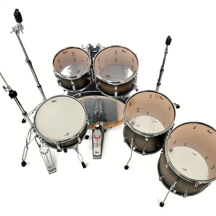 Avis & Test de la batterie Pearl Decade Maple 6pc Black Burst