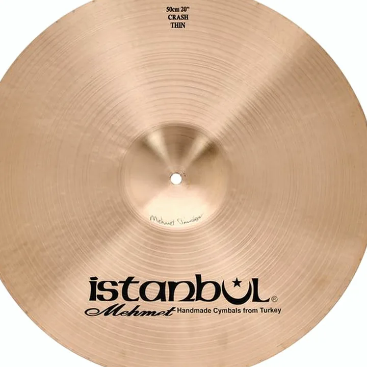 Avis & Test de la cymbale crash Istanbul Mehmet 20″ Thin Crash Traditional